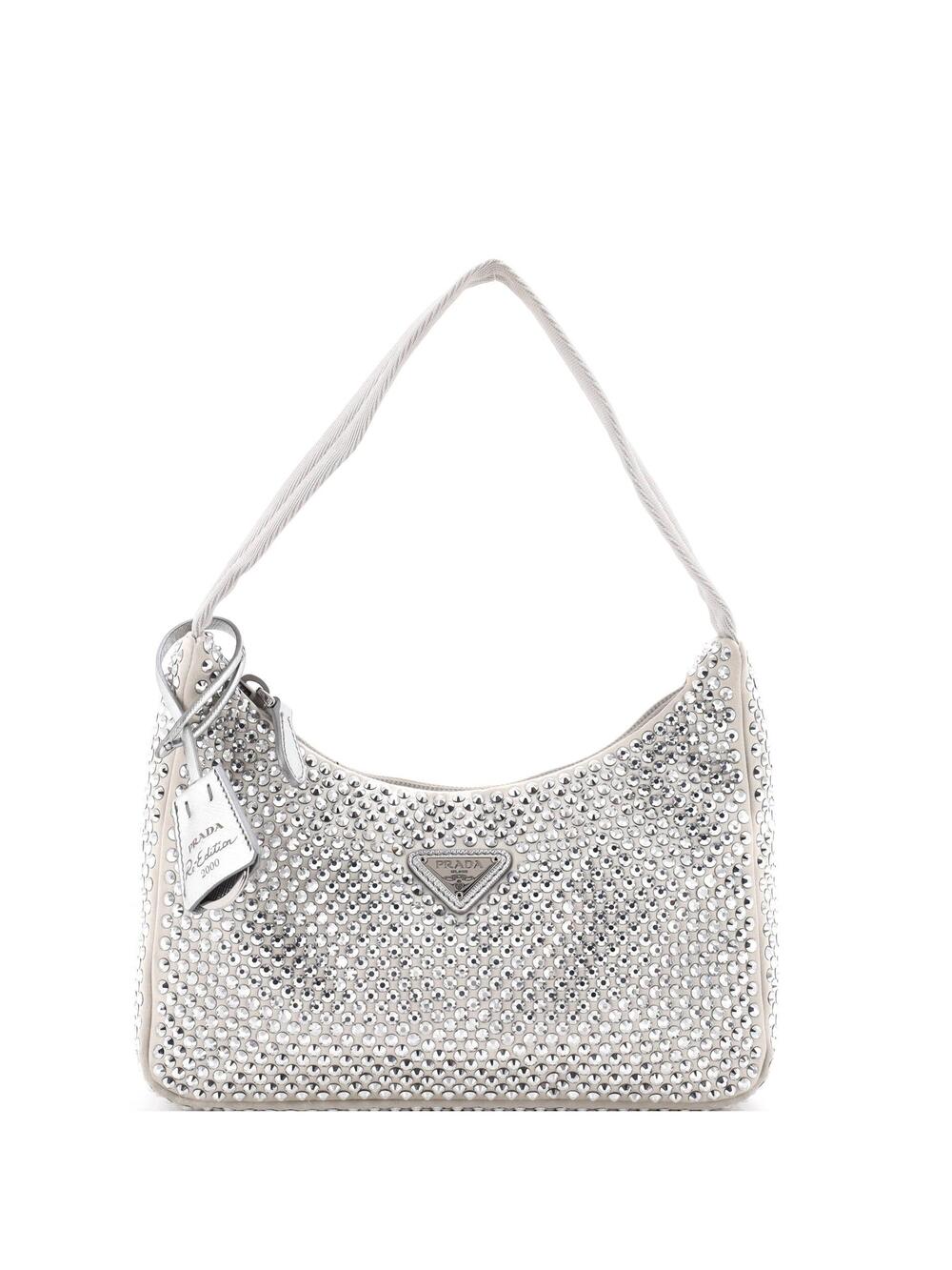 Prada Re-Edition Hobo Crystal #351757P21B